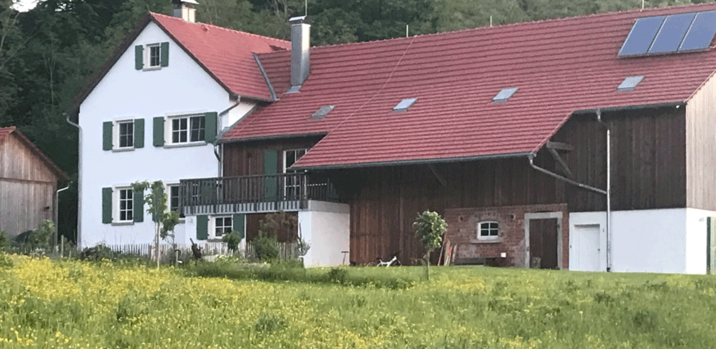 Sanierung Scheune und Neubau