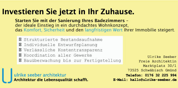 Investieren Sie in Ihr Zuhause